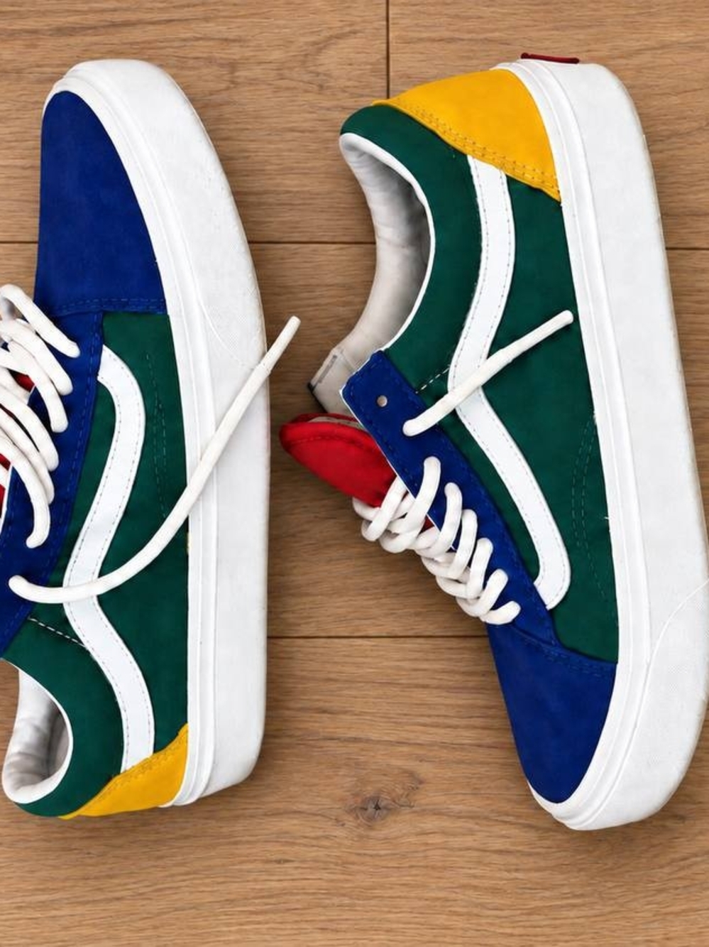 Vans Women's Multi-Color Low-Top Casual Sneakers Size 8
